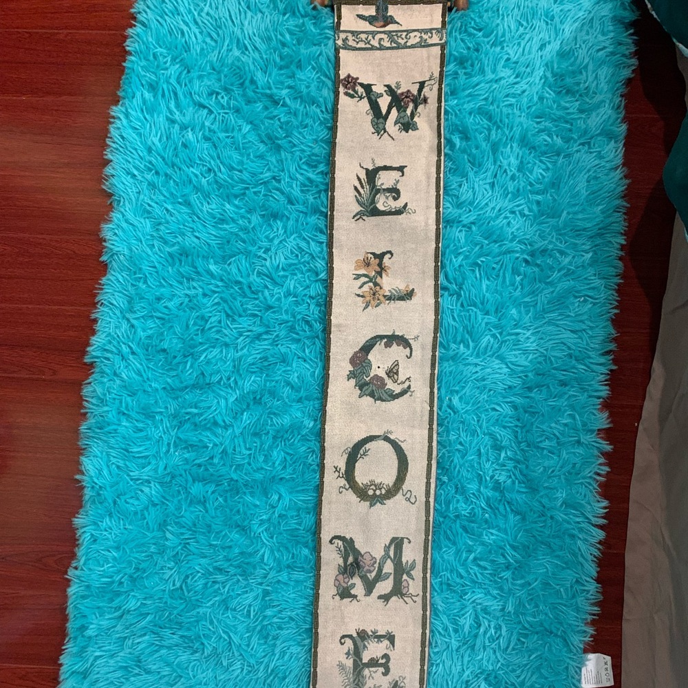 Welcome banner
